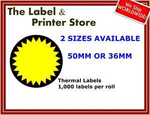 Black and Yellow Circle Logo - Black & Yellow Circle Flash Labels | eBay
