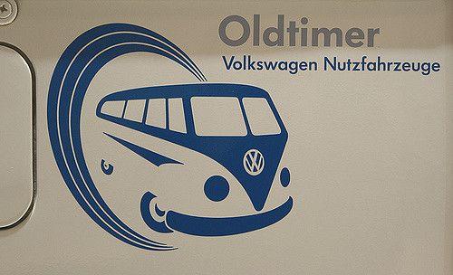 VW Bus Logo - VW Oldtimer NF logo | Kathleen & Theo | Flickr