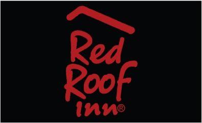 Black and Red Roof Logo - 4'x6' Red Roof Inn Logo Mat