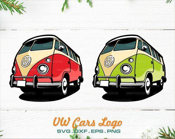 VW Bus Logo - VW car logo SVG Clipart Cut Files Vector volkswagen logo | Etsy