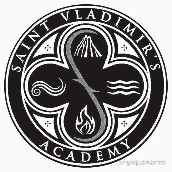 Vampire Academy Logo - Vampire Academy logo black. stickers. Vampire Academy