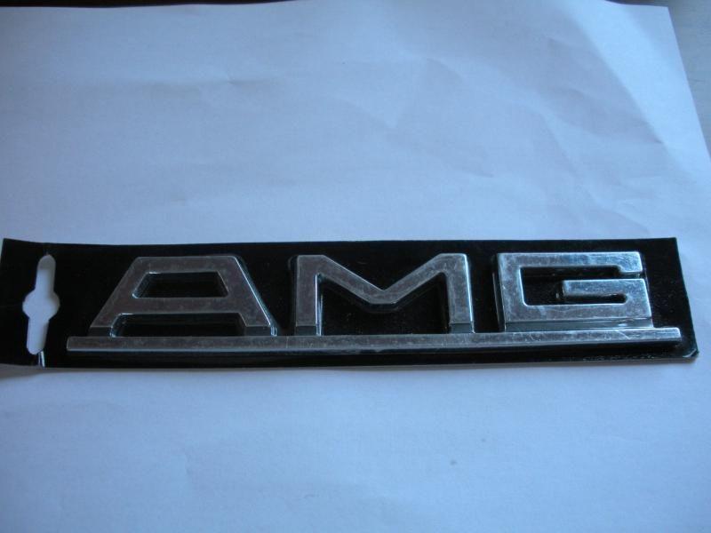 Old AMG Logo - FS: OLD SCHOOL NOS AMG DECKLID BADGE Benz Forum