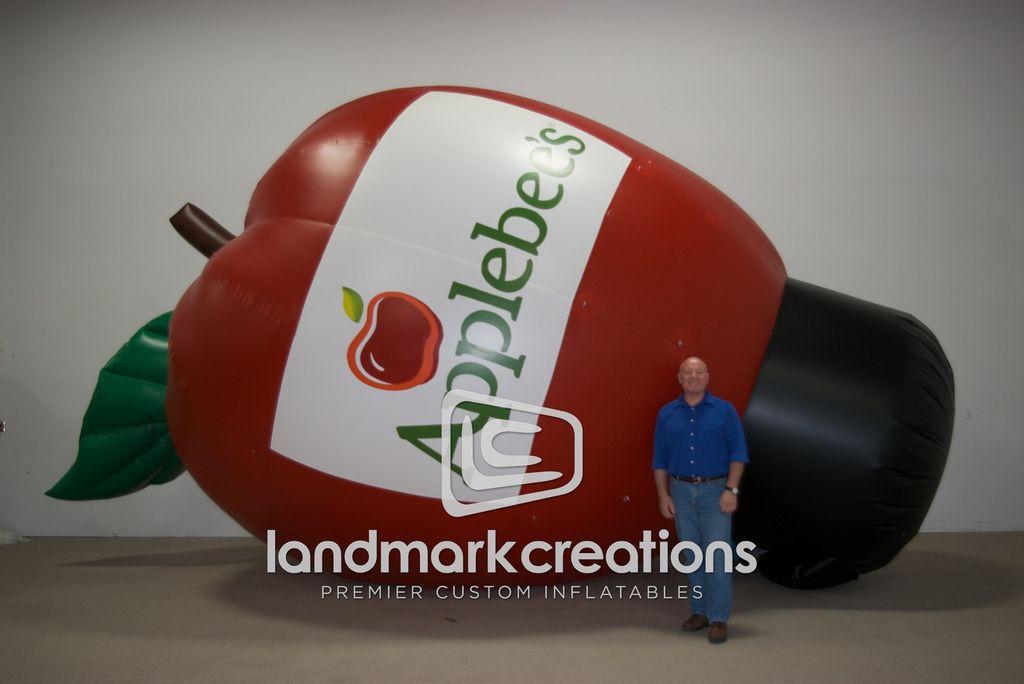 Applebee's Apple Logo - Giant Inflatable Apple-Shaped Logo for Applebee's Restaura… | Flickr