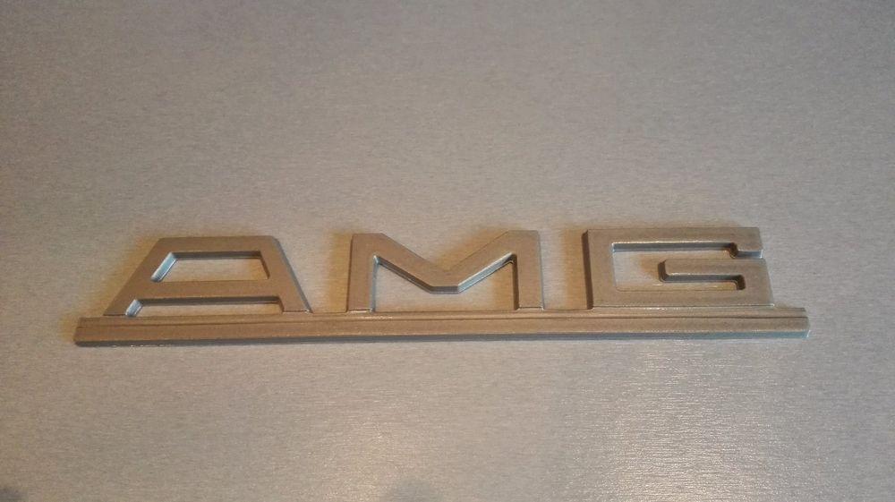 Old AMG Logo - Mercedes AMG badge logo emblem old type W107 W116 W123 W126 W124 ...