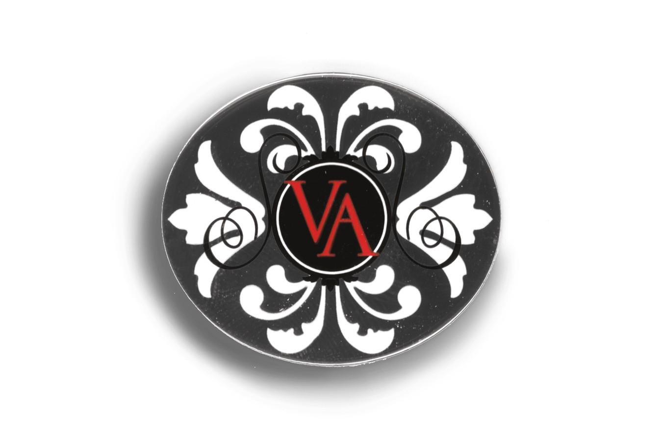 Vampire Academy Logo - Vampire Academy Floral Logo Pin