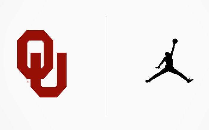 Symbol Jordan Logo - Oklahoma Football Team Shares Exclusive Air Jordan Collection ...