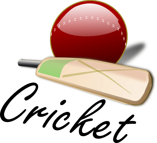 Cricket Bat Logo - Cricket Bat And Ball Clip Art at Clker.com - vector clip art online ...