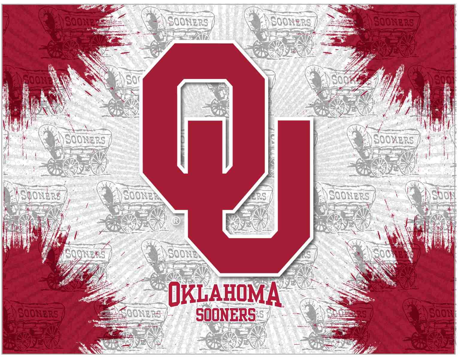 Sooners Logo - University of Oklahoma Canvas - Sooners Logo Default Title
