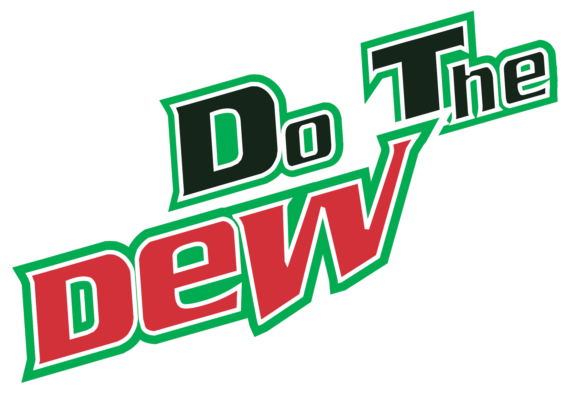 Do the Dew Logo - Download Mountain Dew Avocado Can Fusion The Dew Logo PNG Image