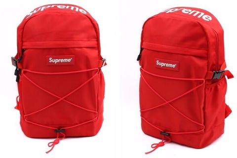 Red and Yellow Box Logo - Supreme box logo backpack black red blue yellow – ulikes