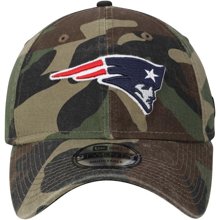 Camo Patriots Logo - Men's New England Patriots New Era Woodland Camo Primary Logo Core ...