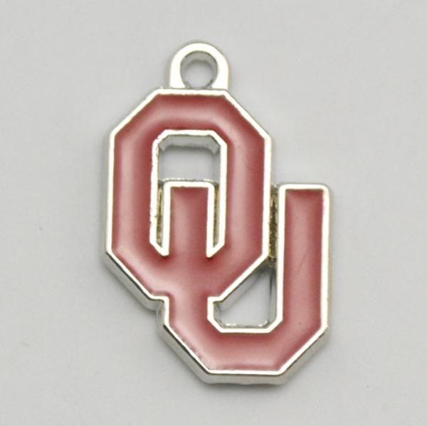 Oklahoma University Logo - 2019 Oklahoma University Sooners Logo Enamel Charms From Daixll2 ...