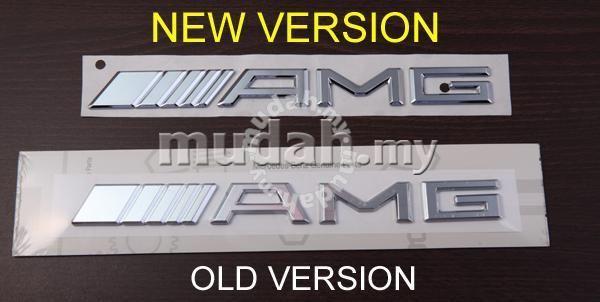Old AMG Logo - Ori Mercedes Benz W204 W212 AMG Emblem Logo Badge - Car Accessories ...