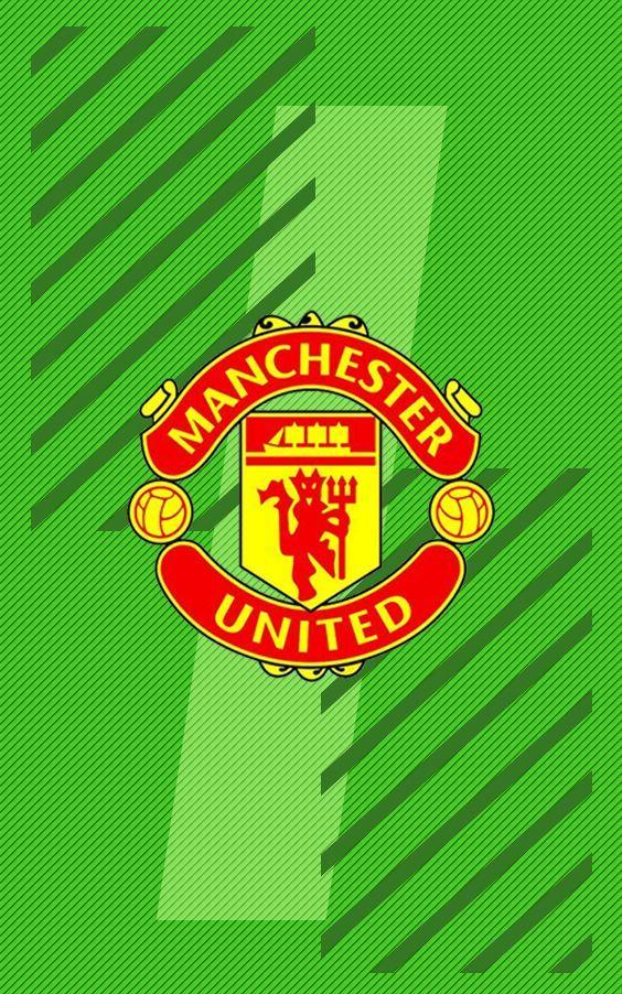 United Green Logo - Manchester United Green Goal Keeper Android Wallpaper | Man United ...