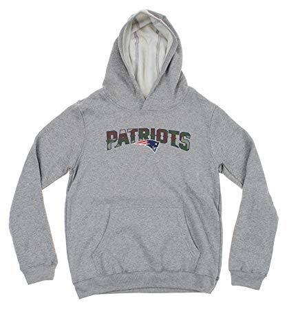 Camo Patriots Logo - Amazon.com : Outerstuff New England Patriots NFL Youth Boys Pullover