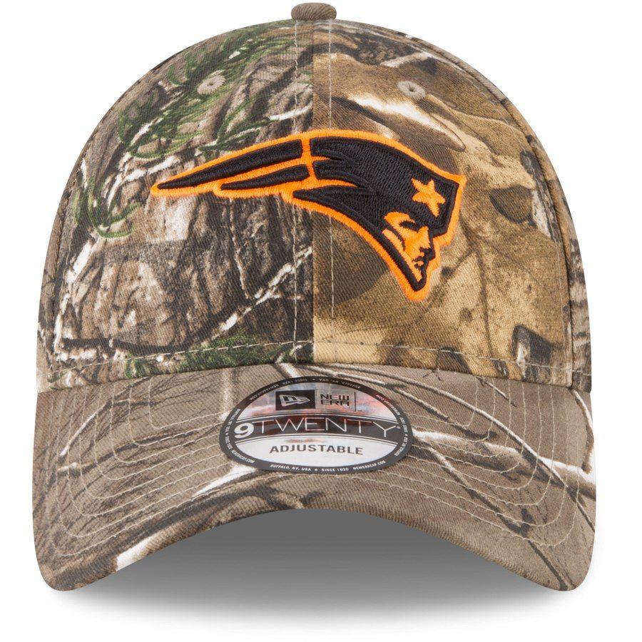 Camo Patriots Logo - Men's New England Patriots New Era Realtree Camo Blaze 9TWENTY