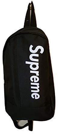 Supreme Bag Logo - Supreme Shoulder One Strap Messenger Bag Pack Classic Logo 2018
