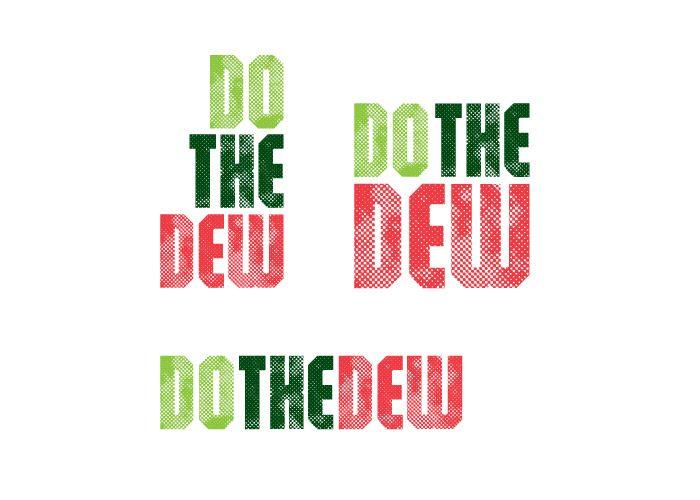 Do the Dew Logo - Brand Marks — Drew Wallace