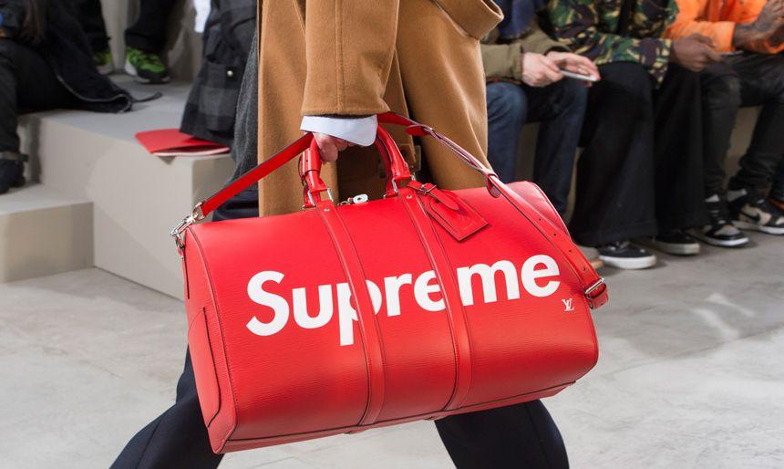 Supreme Bag Logo - The jaw dropping Louis Vuitton x Supreme Collaboration is finally ...