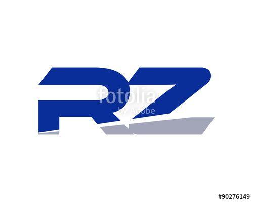 R Z Logo - RZ Letter Logo Modern Stock Image And Royalty Free Vector Files