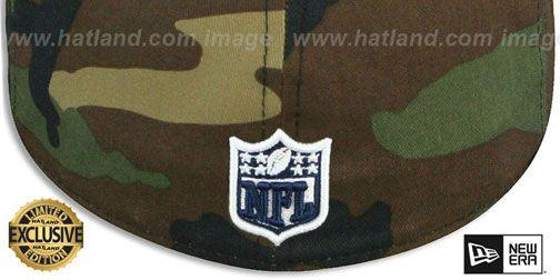 Camo Patriots Logo - Patriots NFL TEAM-BASIC Army Camo Fitted Hat by New Era