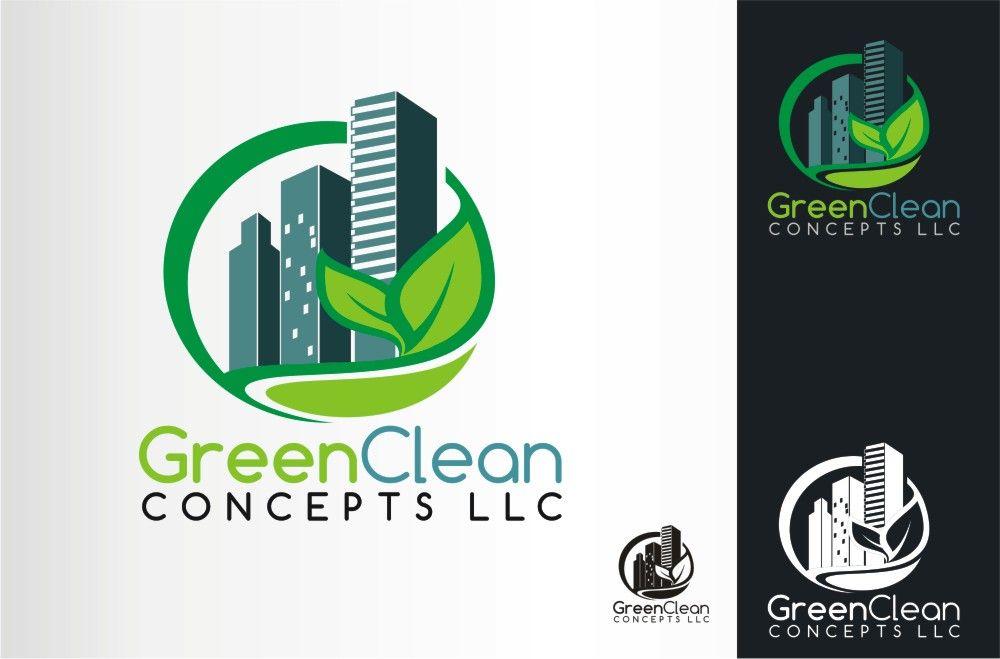 Green Cleaning Company Logo - It Company Logo Design for Green Clean Concepts LLC by eightball inc ...