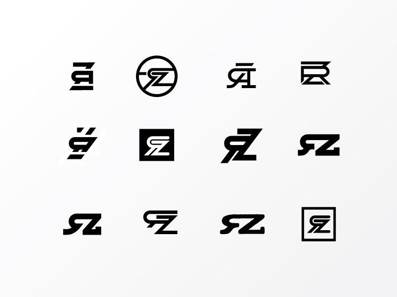 R Z Logo - RZ Monogram