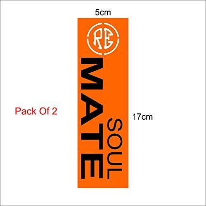 Royal Windows Logo - isee360 Soul Mate with White RE Logo Orange Background Stem Sticker