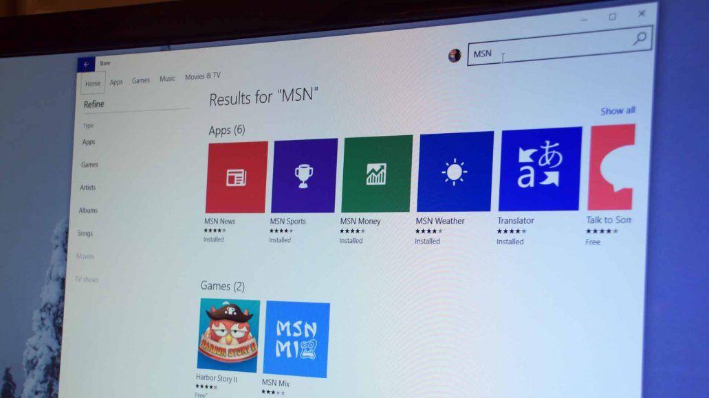 MSN Apps Logo - MSN apps for Windows 10 snag new improvements