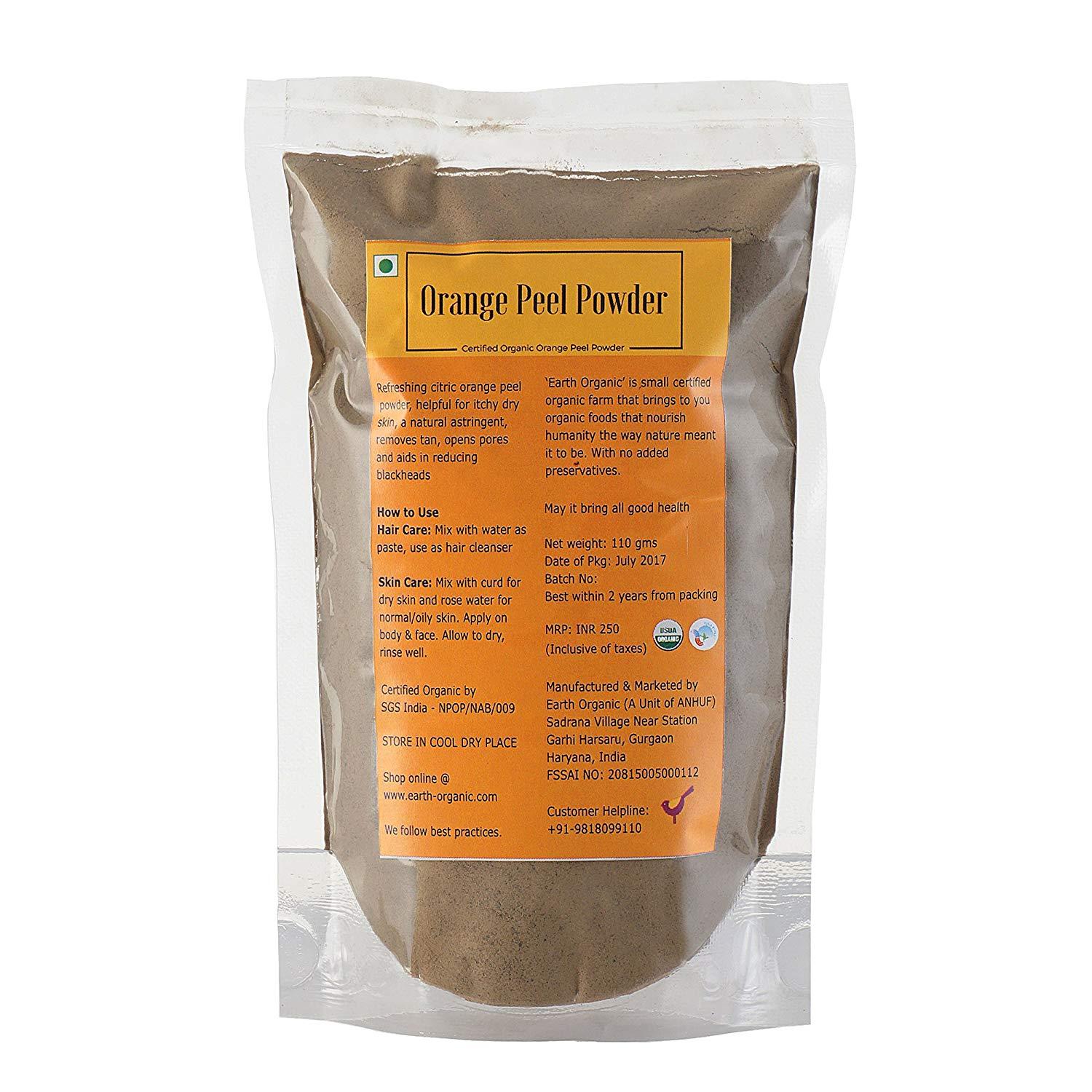 Orange Peel Earth Food Logo - Earth Organic Orange Peel Powder: Amazon.co.uk: Beauty