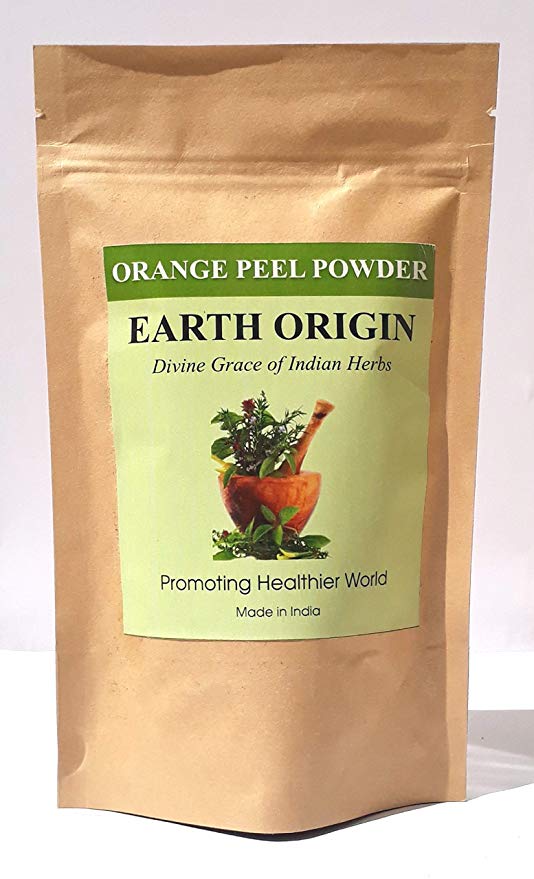 Orange Peel Earth Food Logo - Earth Origin Orange Peel Powder (100) Gms: Amazon.in: Beauty