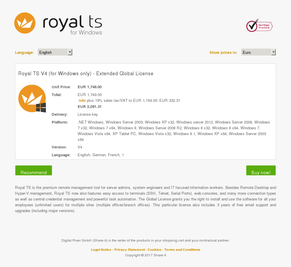 Royal Windows Logo - Royal Windows Only Extended Global License Download