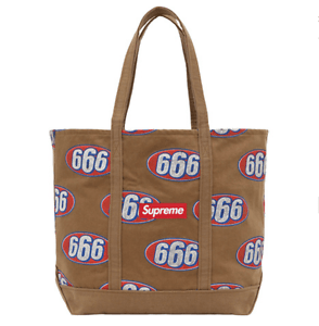 Supreme Bag Logo - Supreme SS17 666 Denim Tote Bag BOX LOGO BACKPACK SHOULDER WAIST