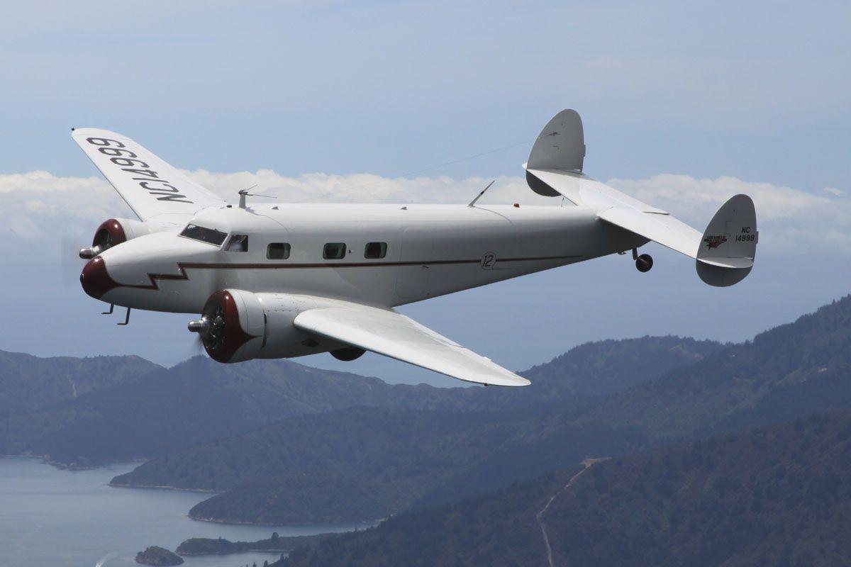 North Cascades Vintage Aircraft Logo - Lockheed Electra 12A - North Cascades Vintage Aircraft Museum ...