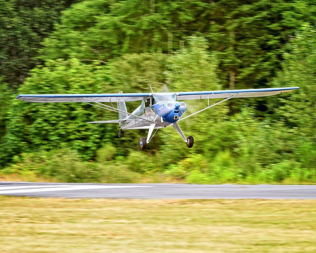 North Cascades Vintage Aircraft Logo - Brian White piloting the North Cascades Vintage Aircraft M