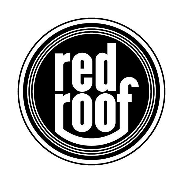 Black and Red Roof Logo - Red Roof Records