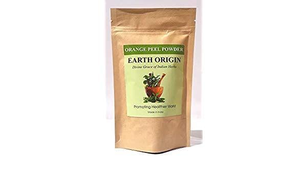 Orange Peel Earth Food Logo - Earth Origin Orange Peel Powder (100) Gms: Amazon.in: Beauty