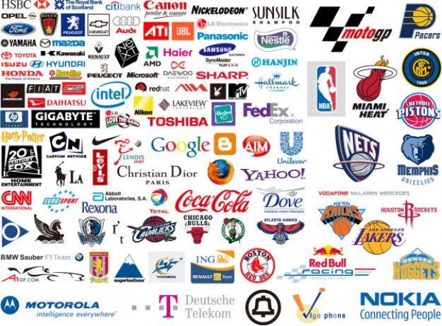 Famous Shoe Logo - Logo Collection: Famous Logos Brands