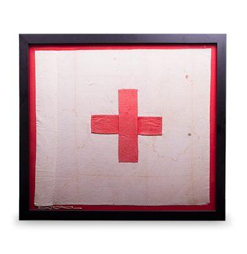 SS White On Red Cross Logo - Canadian Red Cross History, Artifacts, Objects