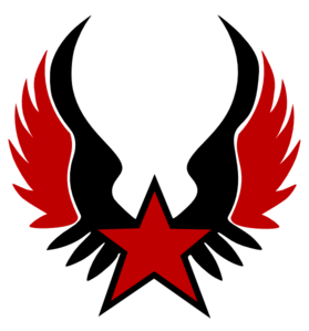 Cool Red Logo - Red Star Emblem Clip Art clip art online