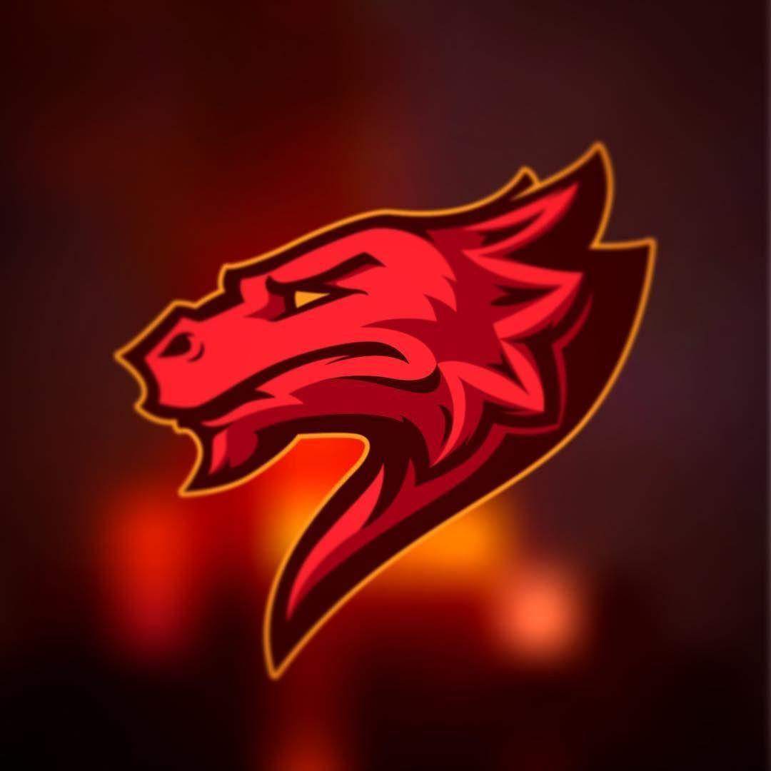 Cool Red Logo - Dragon Instagram | Dragons Logos | Logos, Logo design, Sports logo