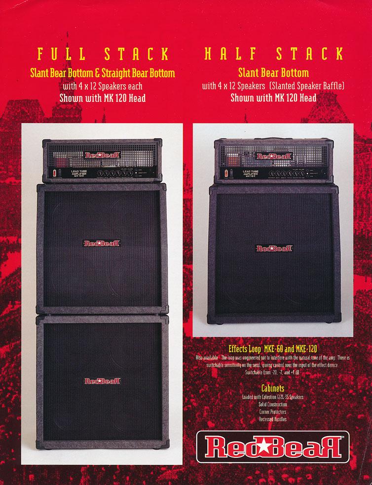 Bear Amp Red Logo - Prowess Amplifiers