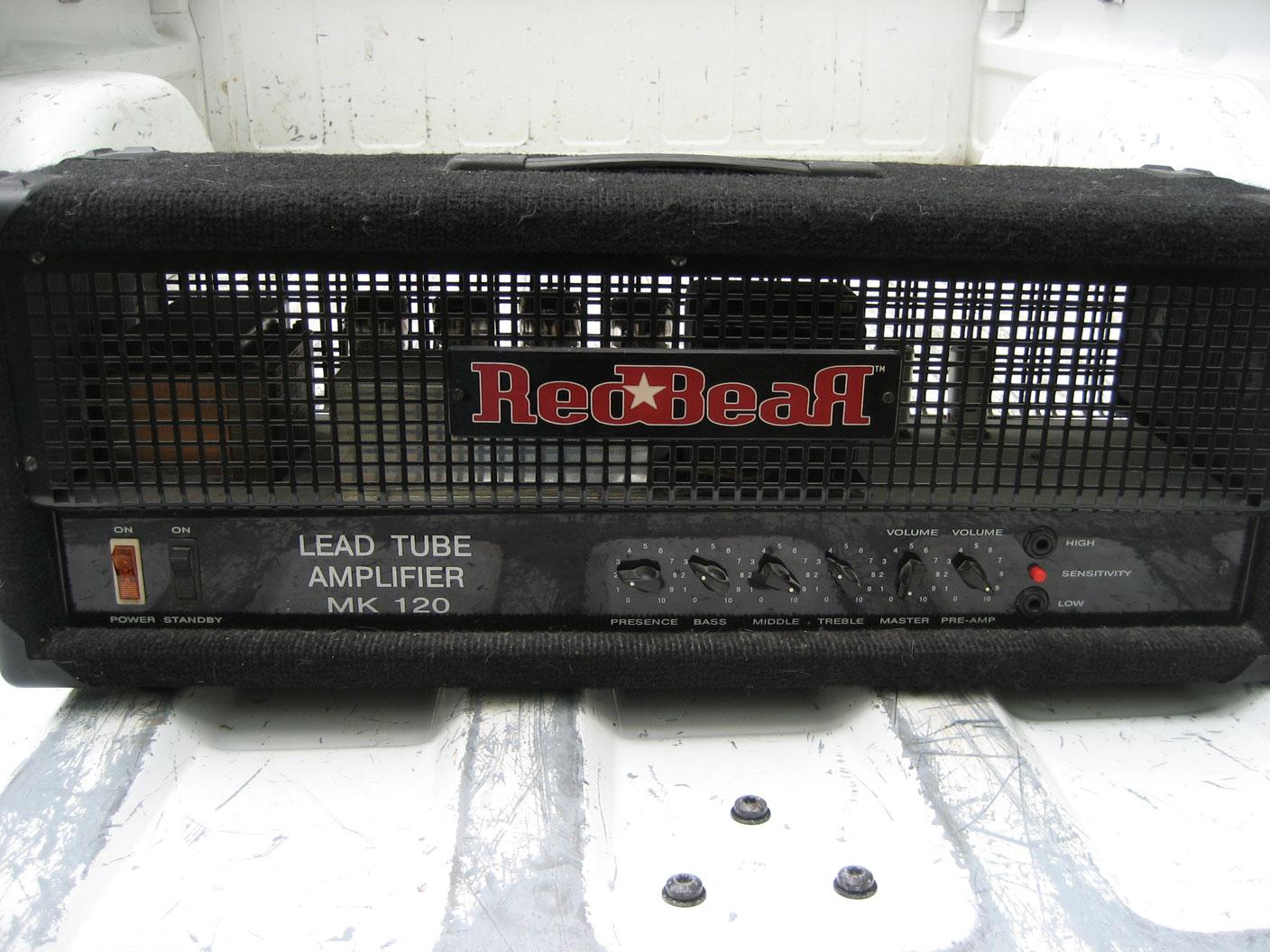 Bear Amp Red Logo - Prowess Amplifiers