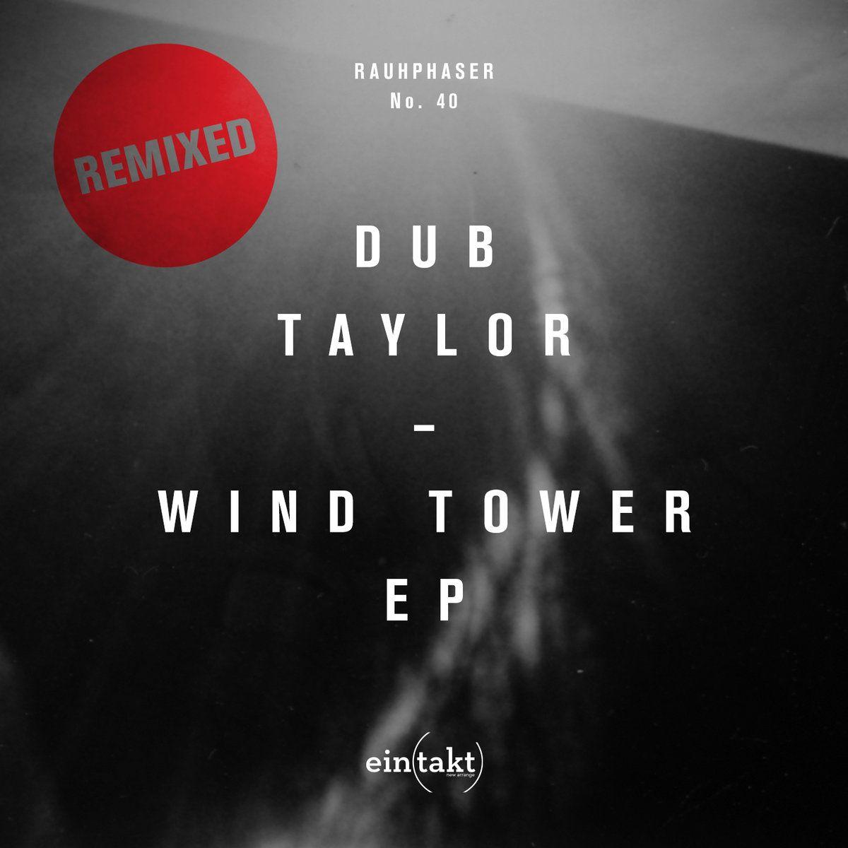 Black and Red Roof Logo - Wind Tower Remixed / Dubber - Red Roof Dub Remixes | Eintakt Records