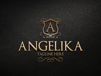 Elegant Company Logo - Angelika Elegant Crest Logo by Djjeep_Design | Dribbble | Dribbble