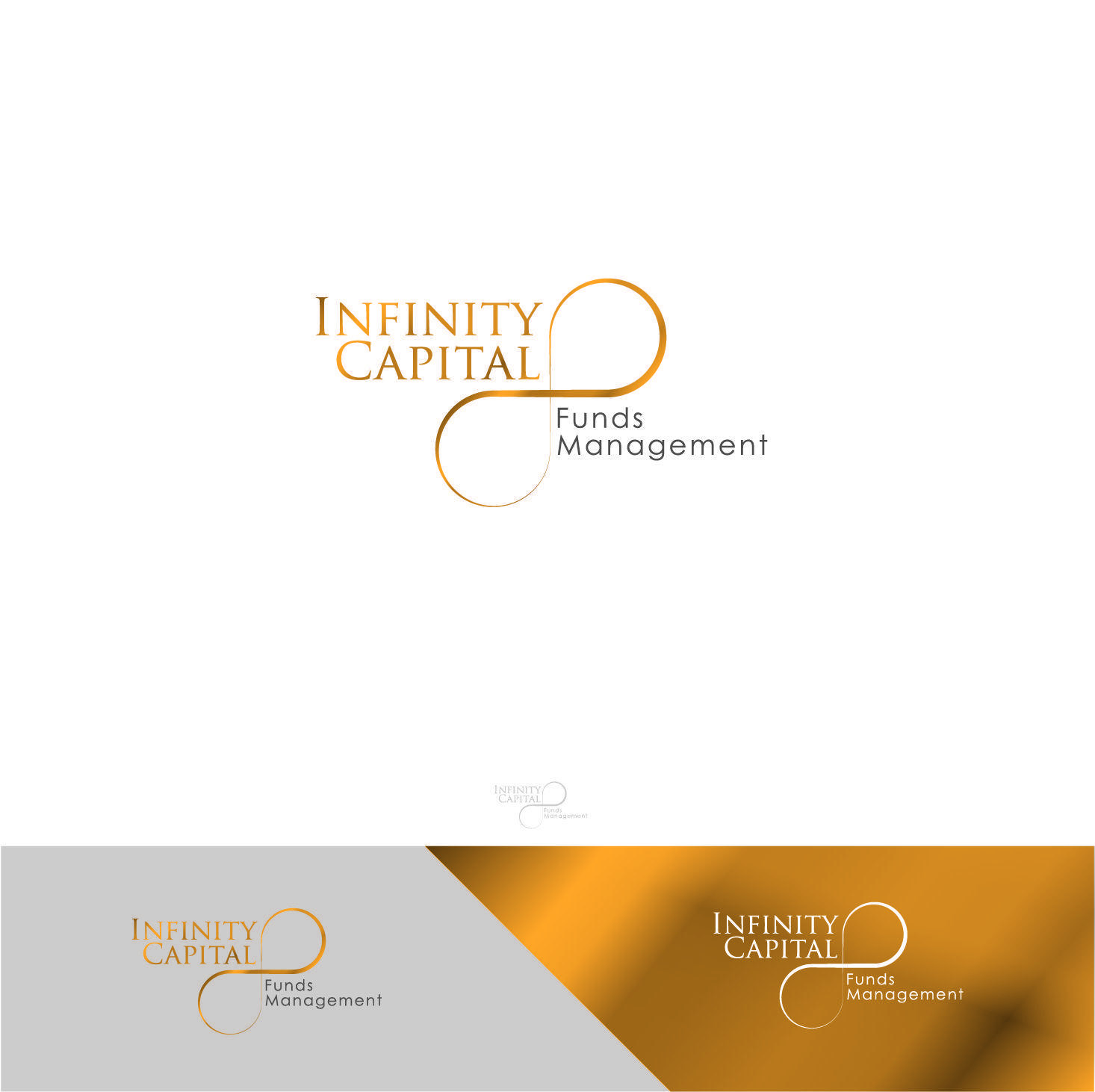 Elegant Company Logo - Elegant, Playful, It Company Logo Design for Infinity Capital Funds ...