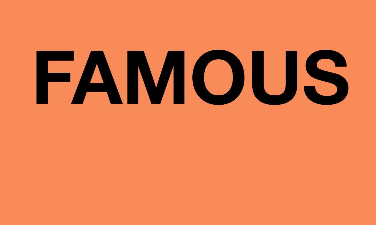 Kanye Logo - KANYE WEST TO REVEAL VISUAL FOR 'FAMOUS' WITH PREMIERE EVENT AT THE