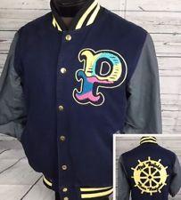 Jacket Pink Dolphin P Logo - Pink Dolphin Blue Coats & Jackets for Men