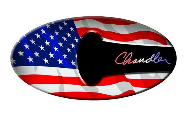 American Flag Sports Logo - USA Flag Logo | Chandler Bats