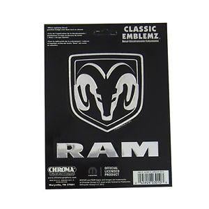 New Ram Logo - New RAM Head Logo Car Truck Vinyl Decal Sticker Official Licensed ...